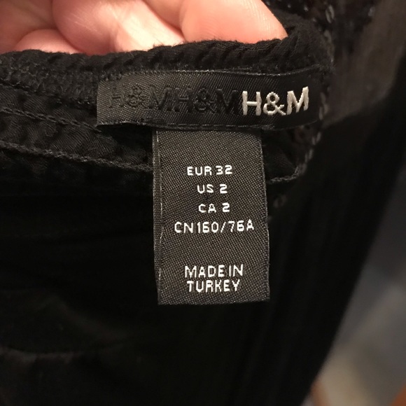 Plunging Neckline Black Sequin H & M Dress w/ Satin Le Chateau Bolero Jacket - Picture 13 of 15